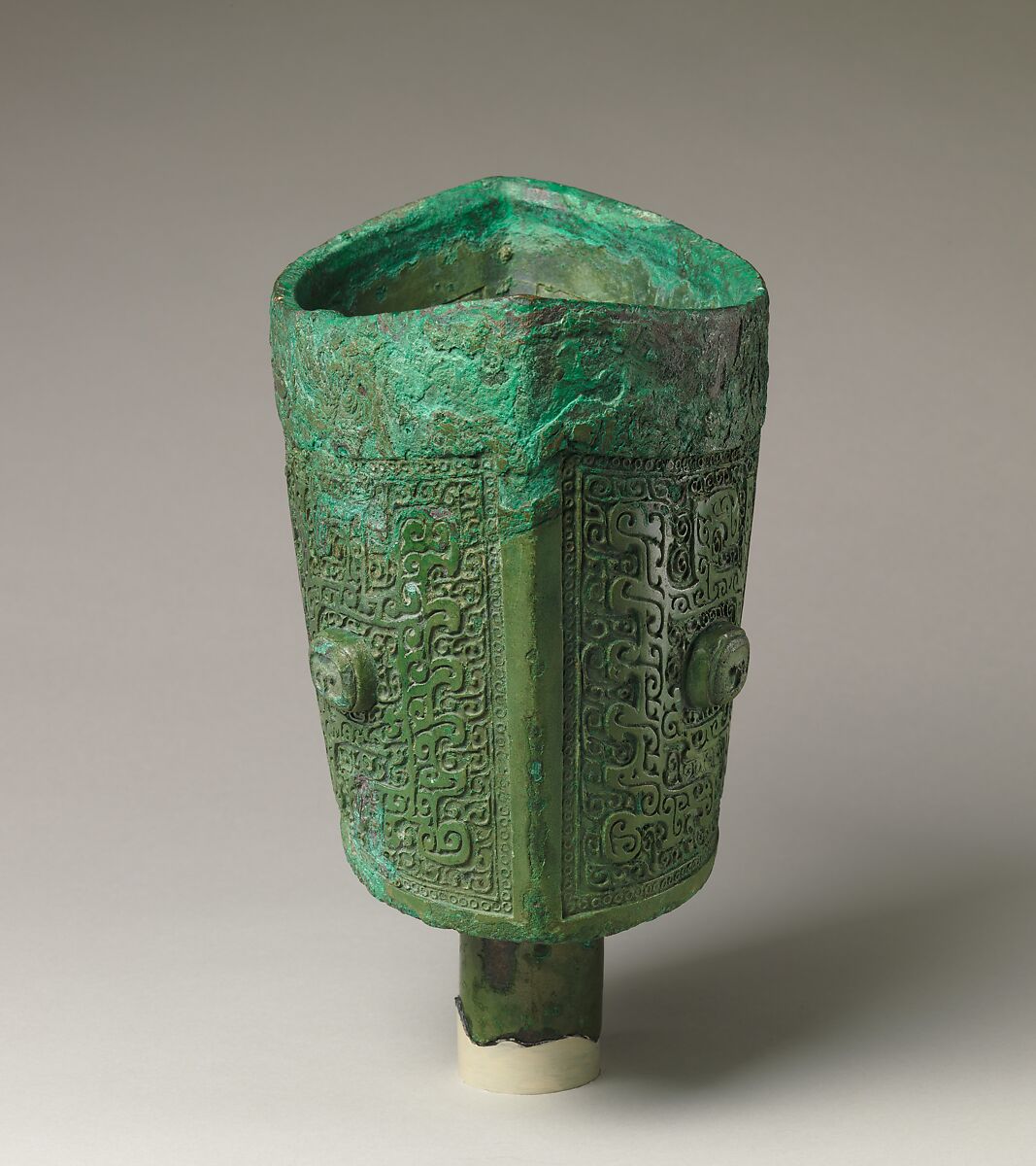 Upright bell (nao), Bronze, China