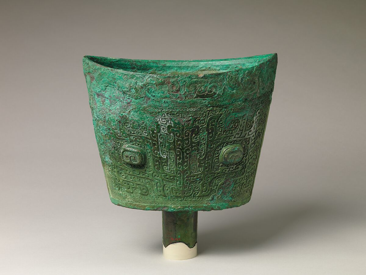 Upright bell (nao), Bronze, China 