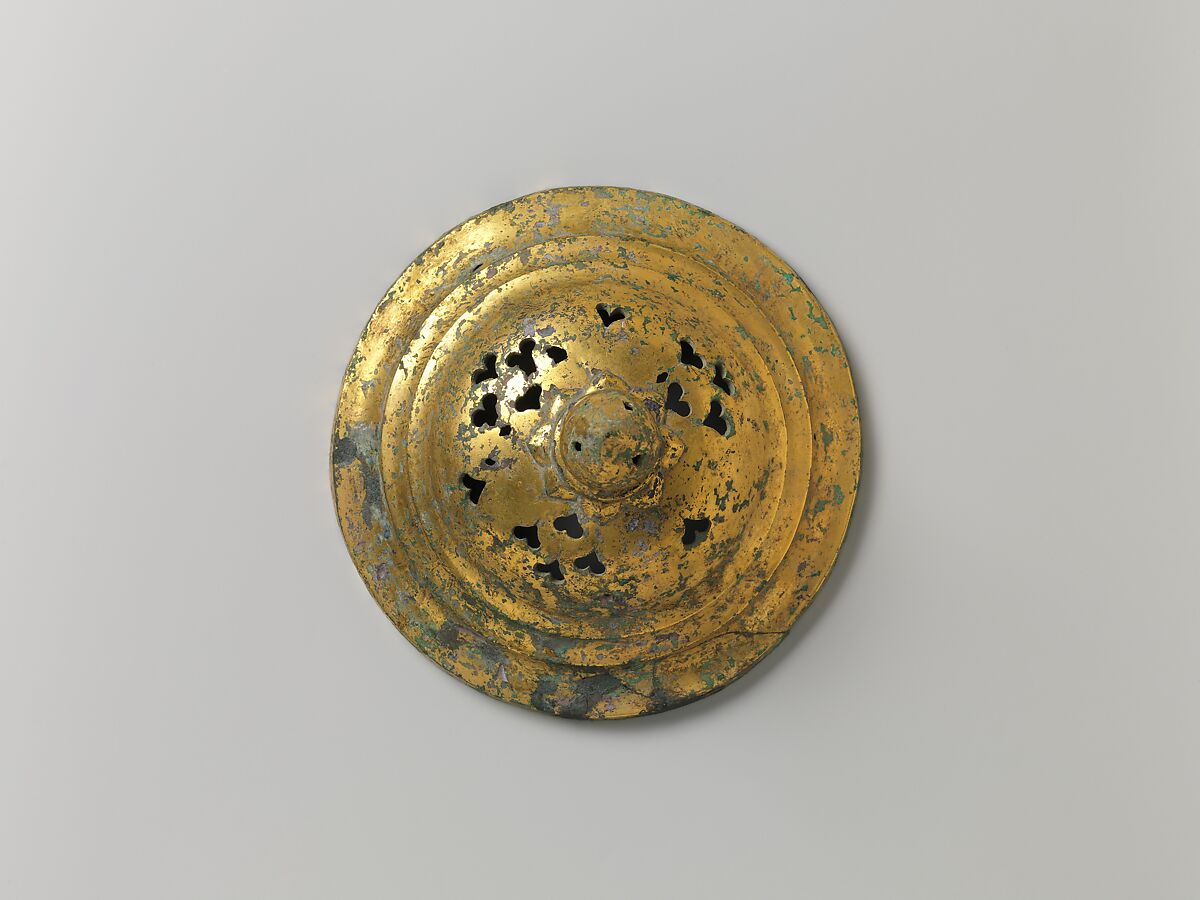 Incense burner, Gilt bronze, China