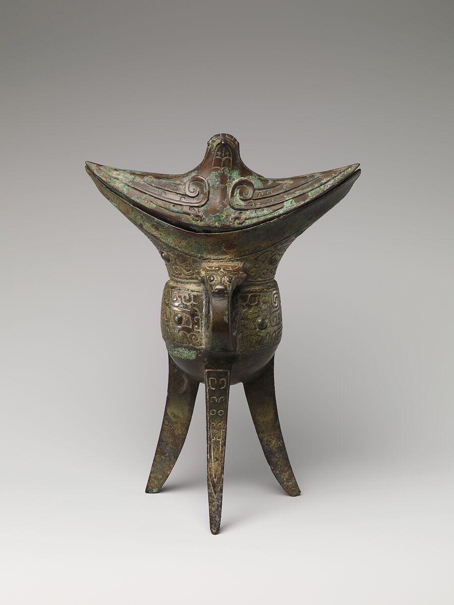 Wine Warmer (Jiao), Bronze, China