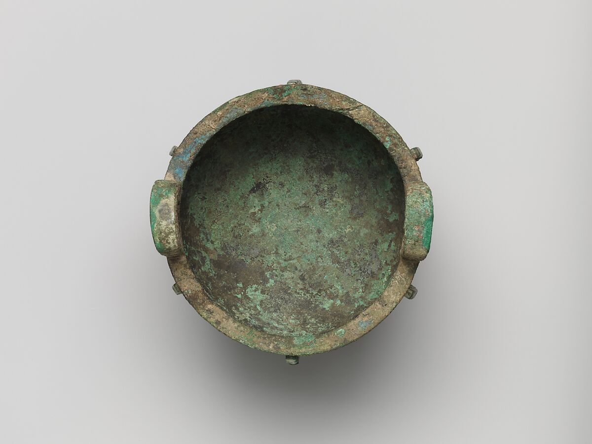 Ritual tripod cauldron (Ding), Bronze, China
