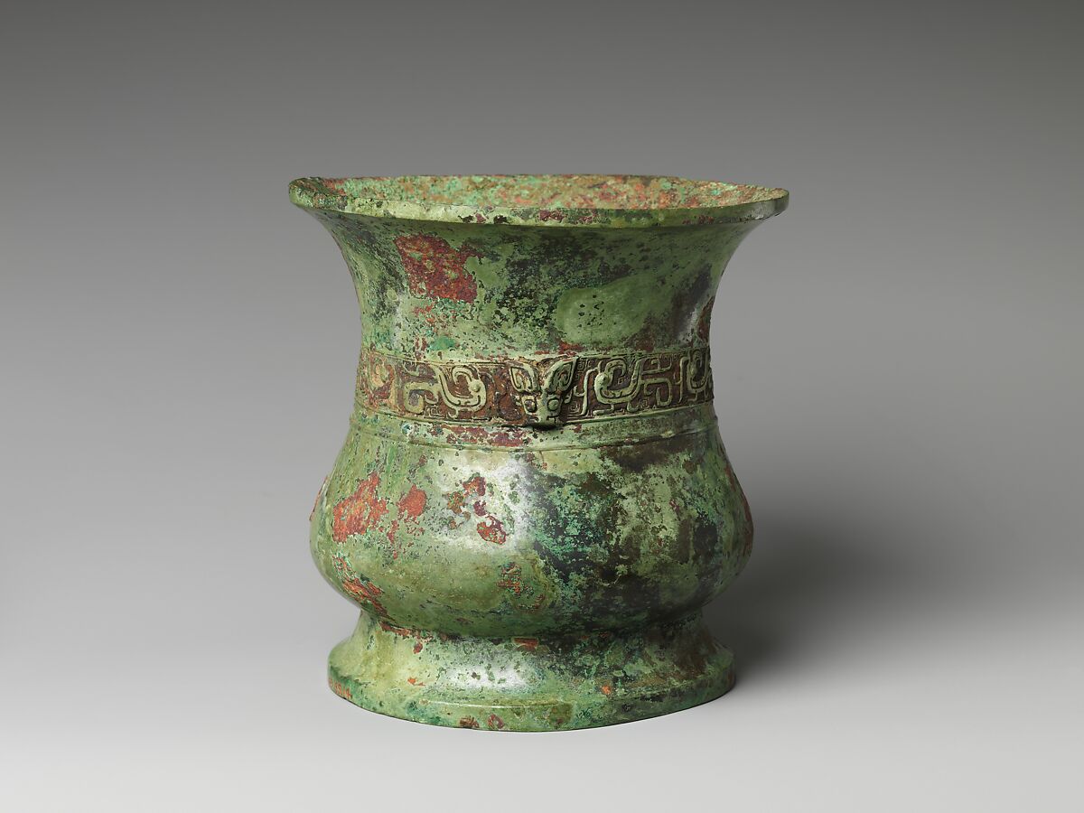 Wine container (zun), Bronze, China