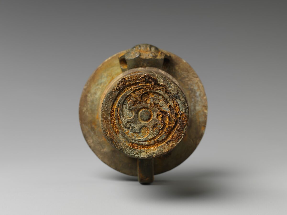 Chariot axle cap and linchpin, Bronze, China