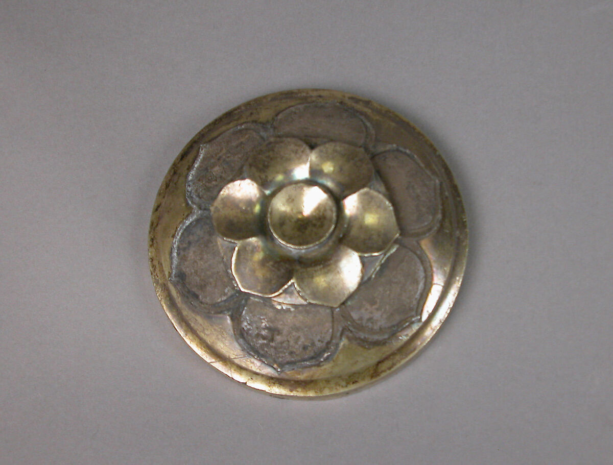 Bowl cover, Gilt bronze, China 