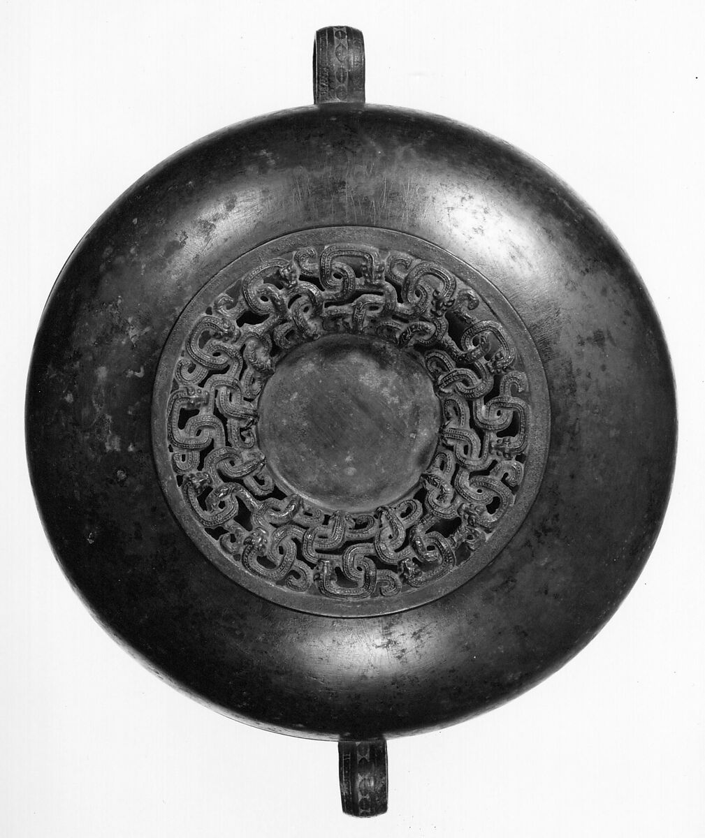 Grain Serving Vessel (Dou), Bronze, China