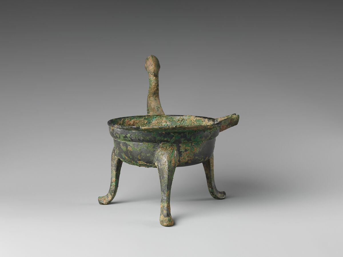 Heating vessel, Bronze, China