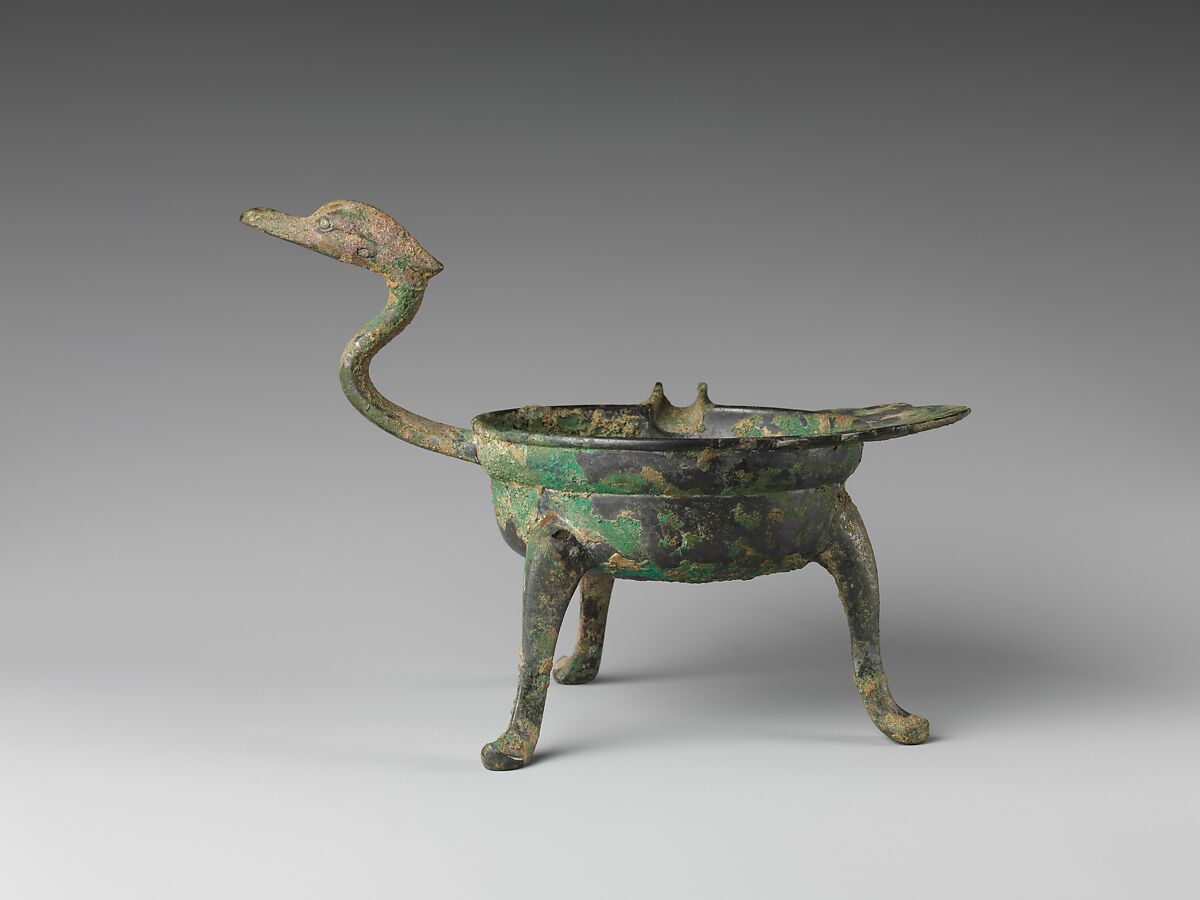 Heating vessel, Bronze, China