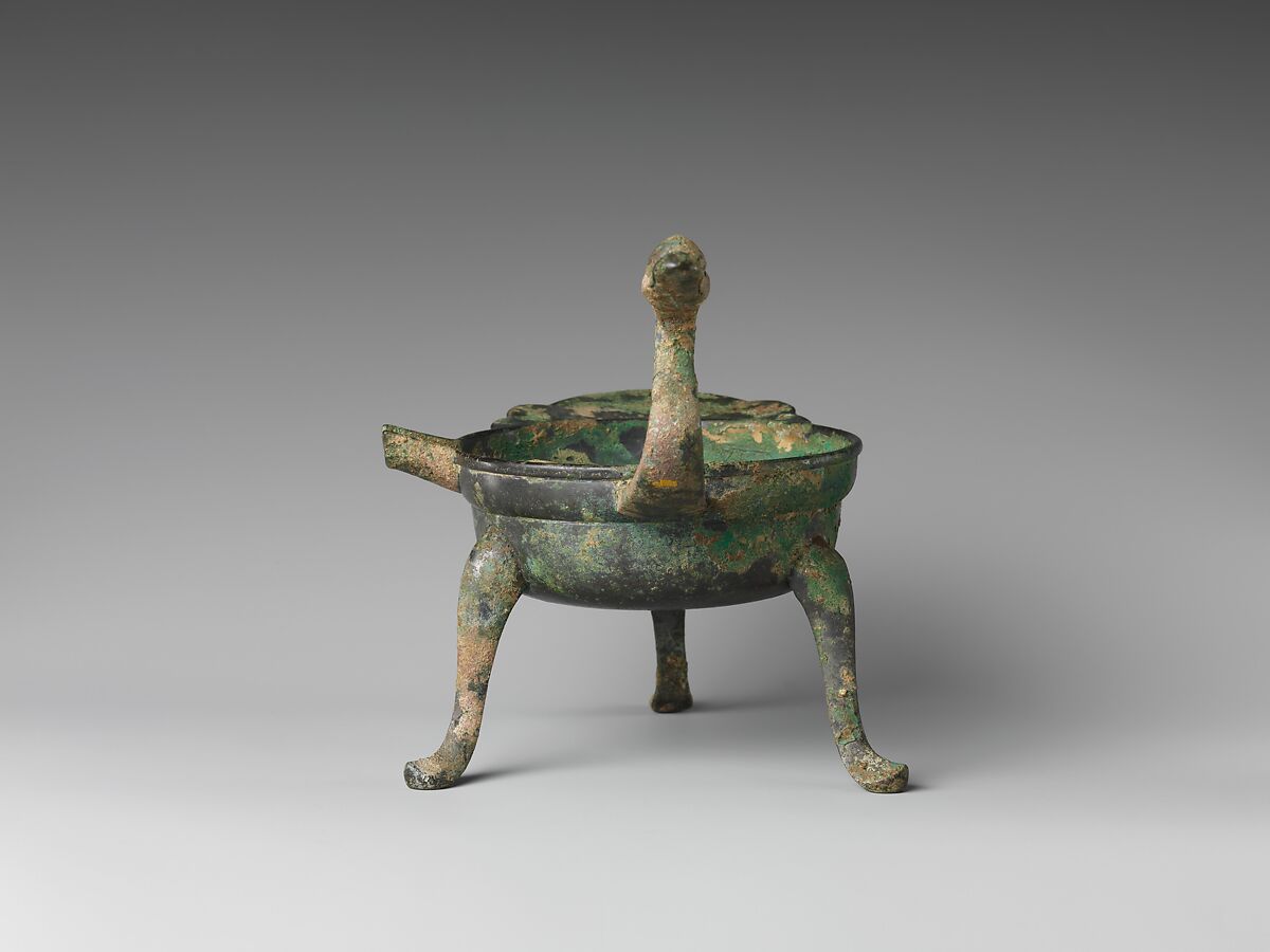 Heating vessel, Bronze, China