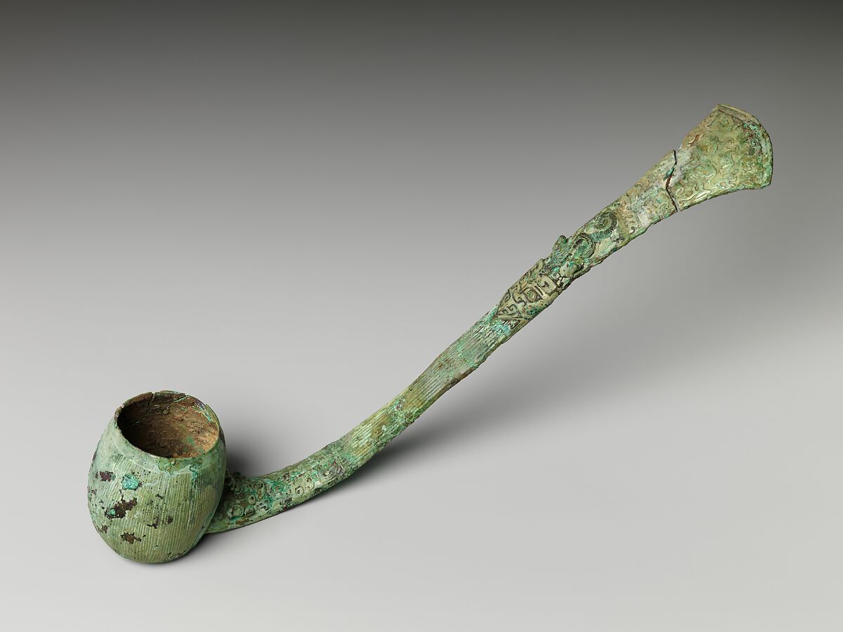 Wine ladle (dou), Bronze, China