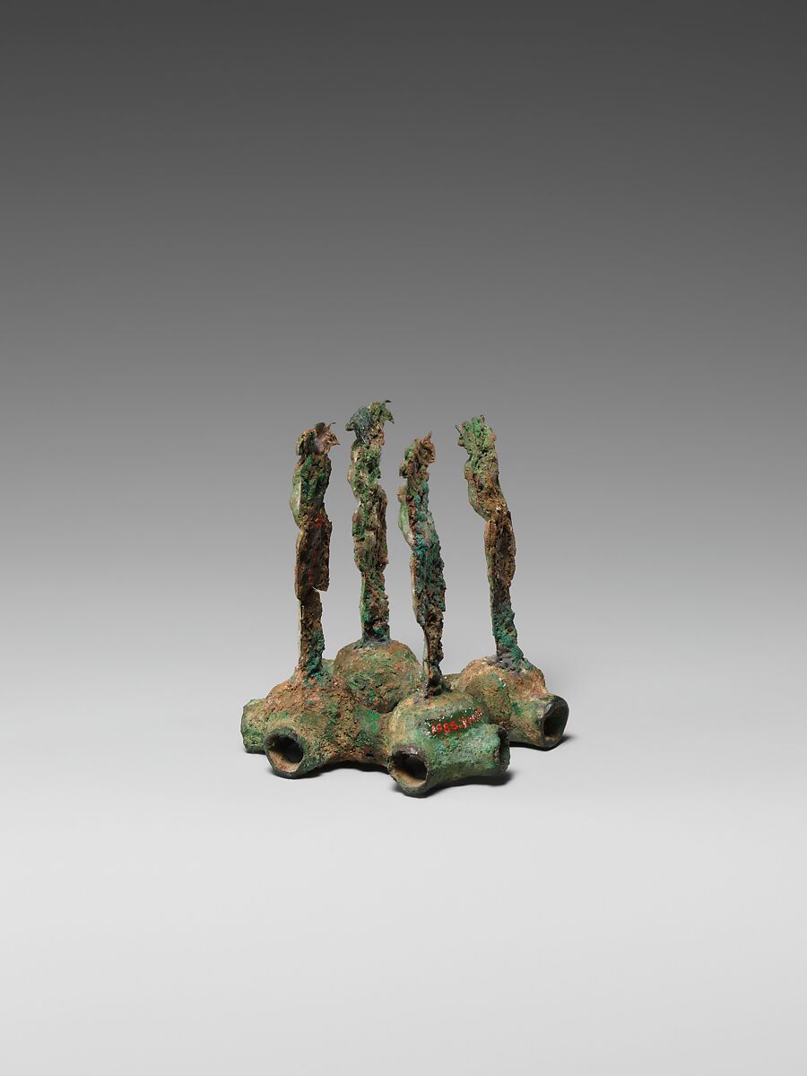 Small Cross Tube, Bronze, China