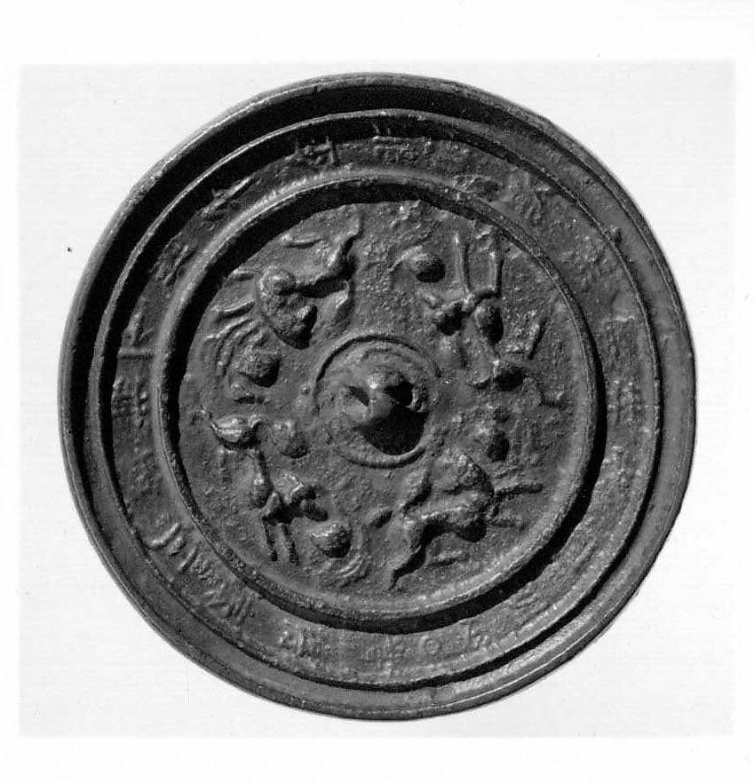 Mirror in Han style, Bronze, China