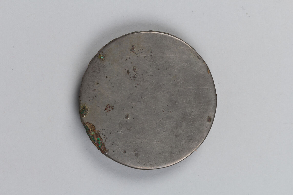 Mirror with floral patterns, Bronze, China