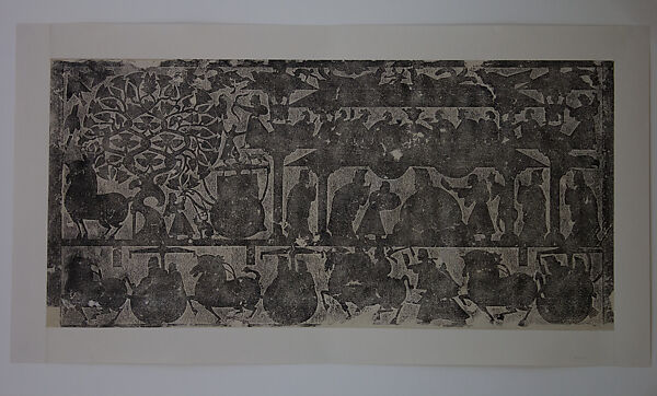 Visit of Mu Wang to Xi Wang Mu, the Western Queen Mother, Ink on paper, China 