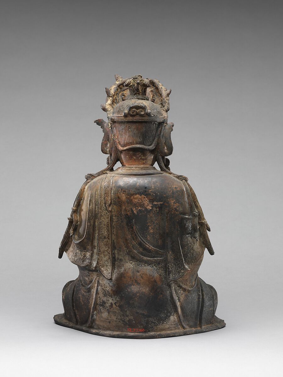 Bodhisattva Guanyin, Leaded brass, China