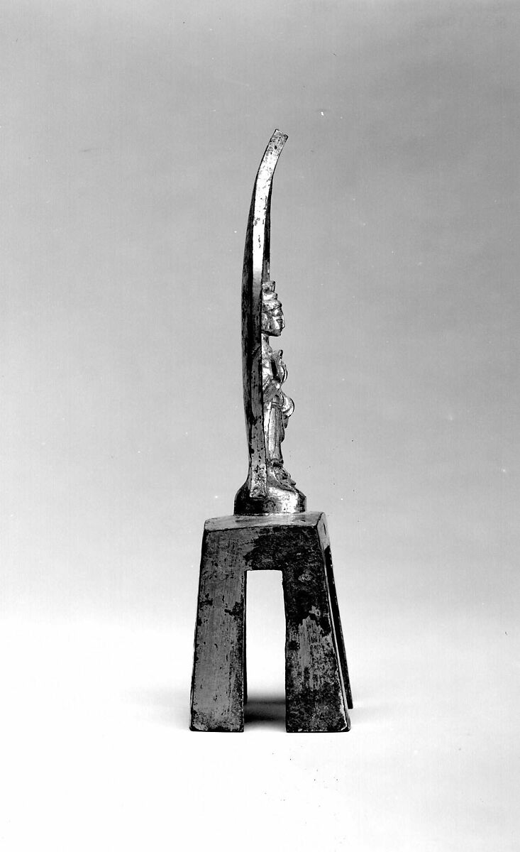 Standing Buddha, Gilt bronze, China
