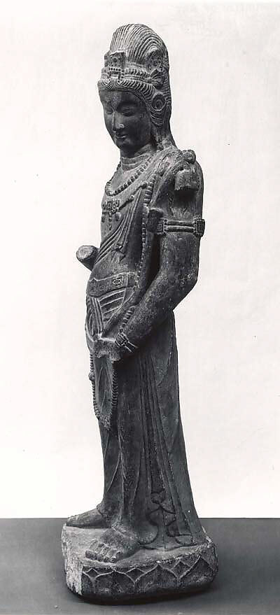 Statue of Bodhisattva, Limestone, China