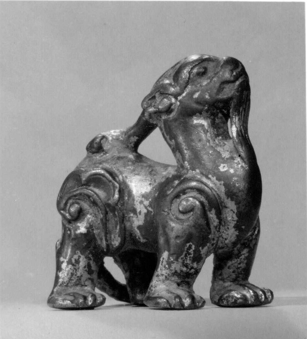 Chimera (Bixie), Gilt bronze, China