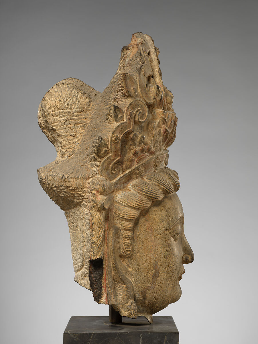 Head of Guanyin, Stone, China