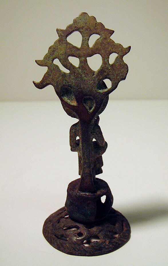 Seated bodhisattva in pensive pose, Bronze, China