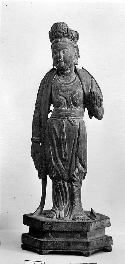 Statuette of Bodhisattva, Wood, China 