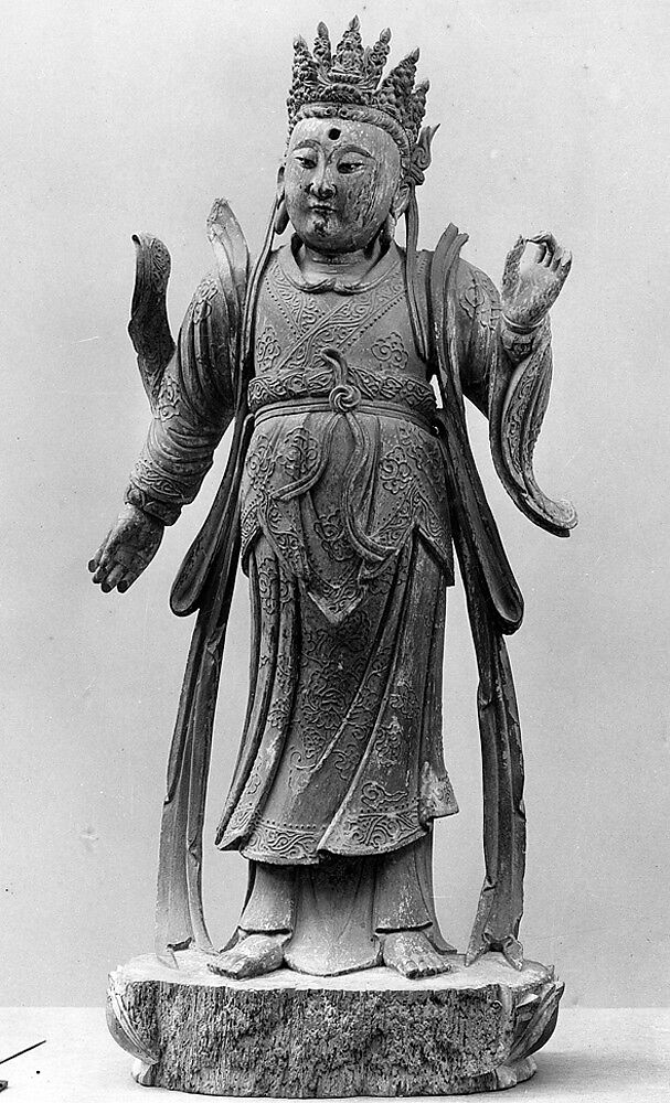 Statue of Guanyin, Wood, China 