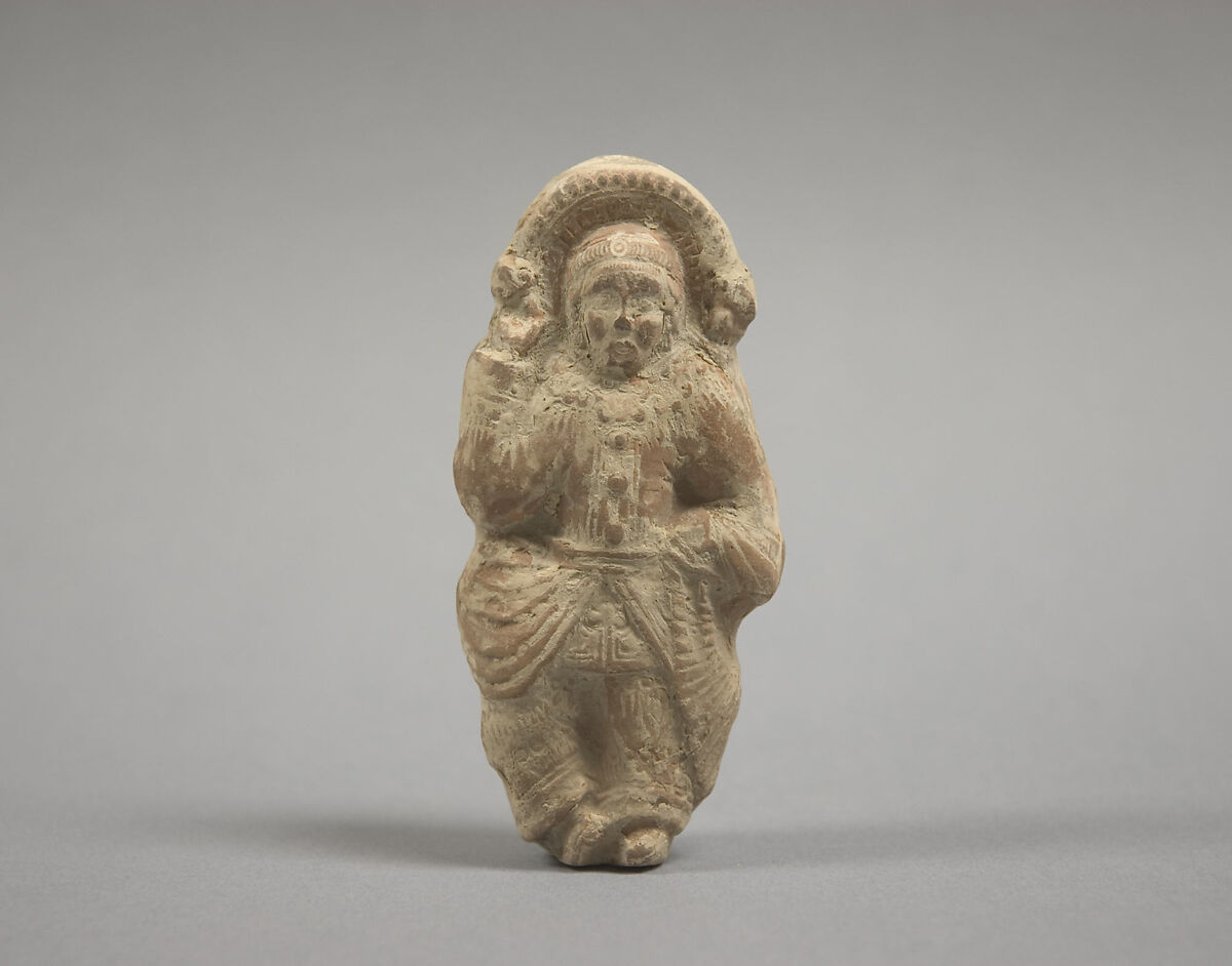 Figure of an actor(?), Unglazed pottery, China 