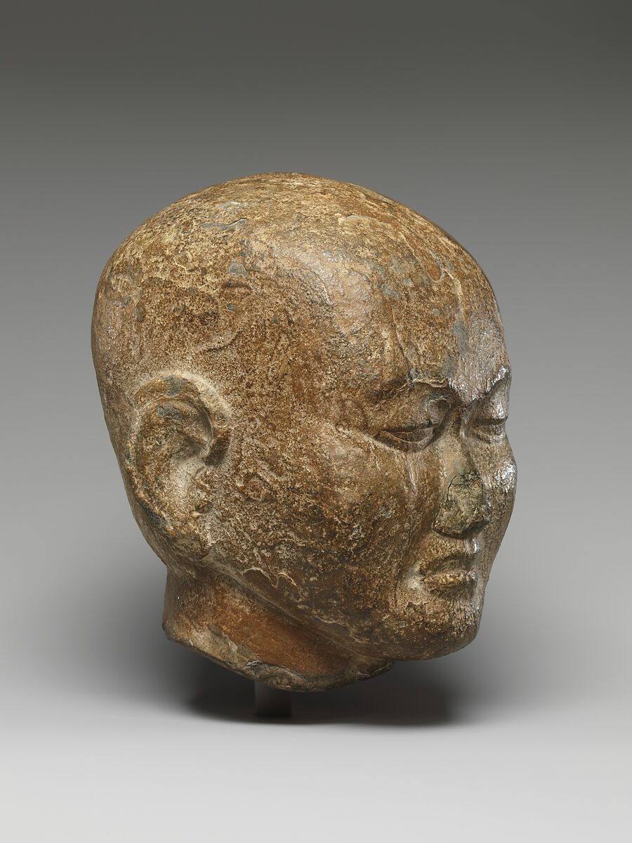 Head of a Monk, Limestone, China