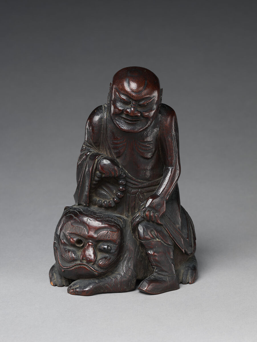 Arhat with a tiger | China | Qing dynasty (1644–1911) | The ...