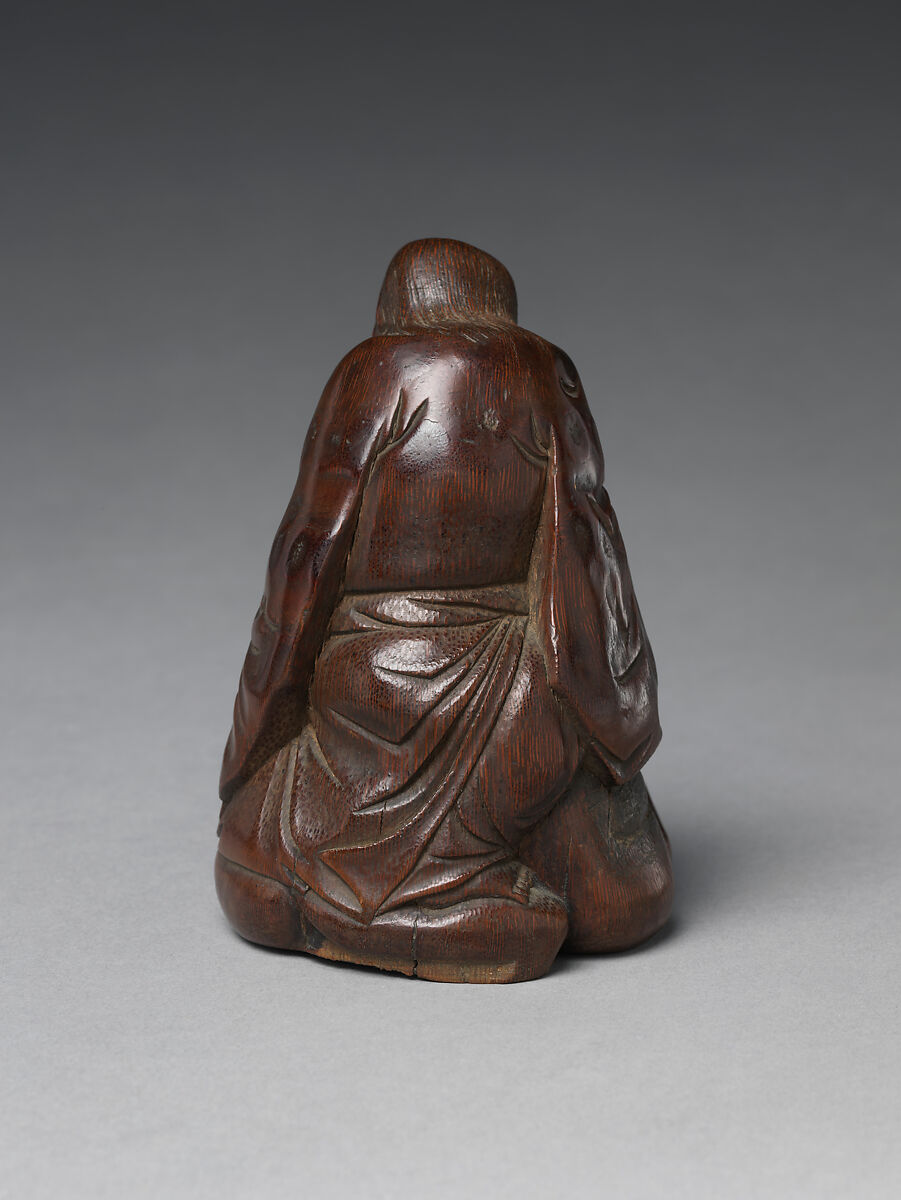 Immortal Liu Hai astride a toad, Bamboo, China