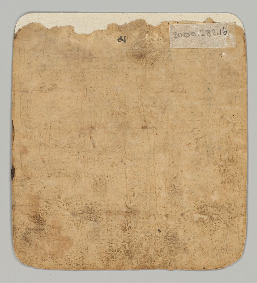 Initiation Card (Tsakalis): Hayagriva, Opaque watercolor on paper, Tibet