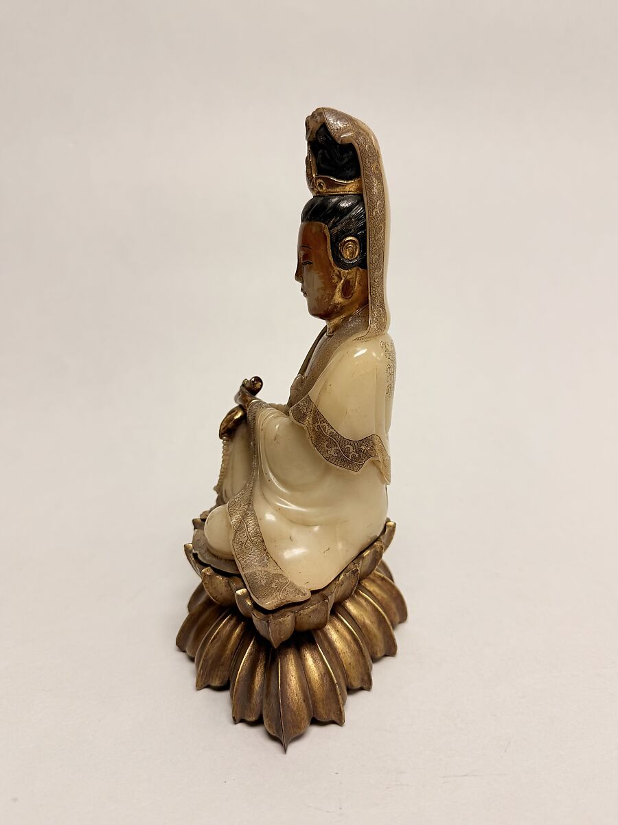 Guanyin Figure, Soapstone, China