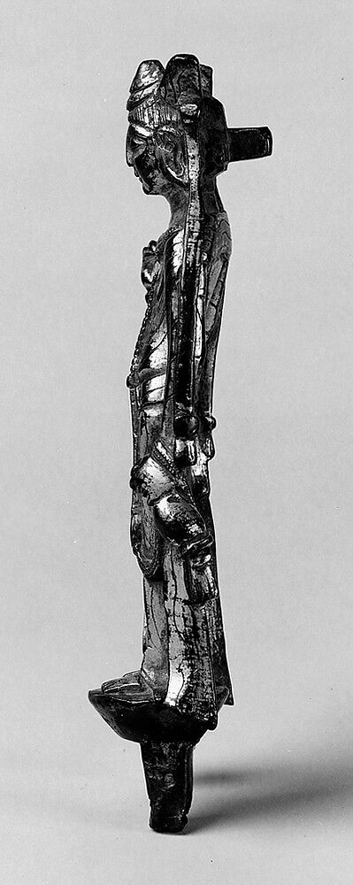 Bodhisattva, Gilt bronze, wood, China