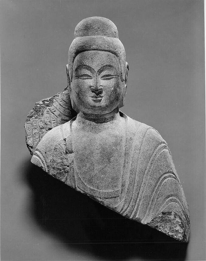 Stele commissioned by Helian Ziyue (赫蓮子悅), Stone, China