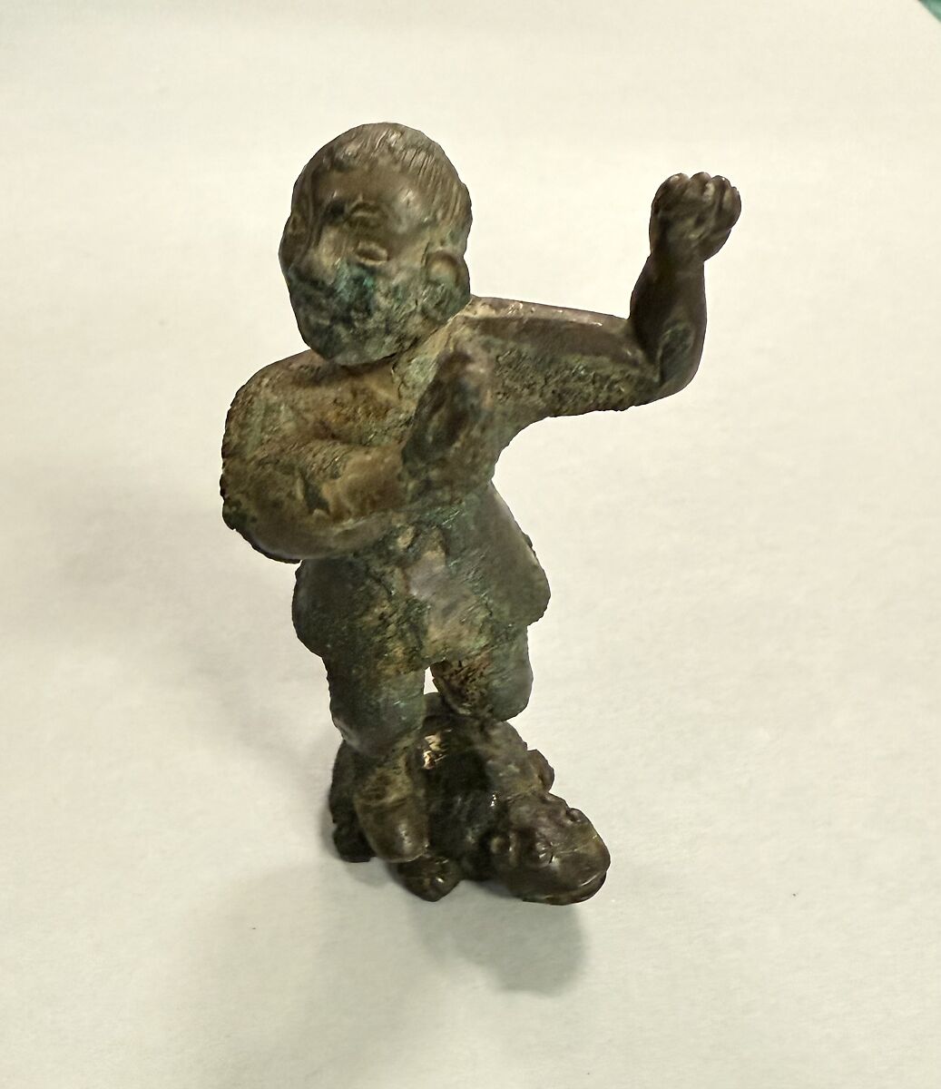 Standing figure, Bronze, China