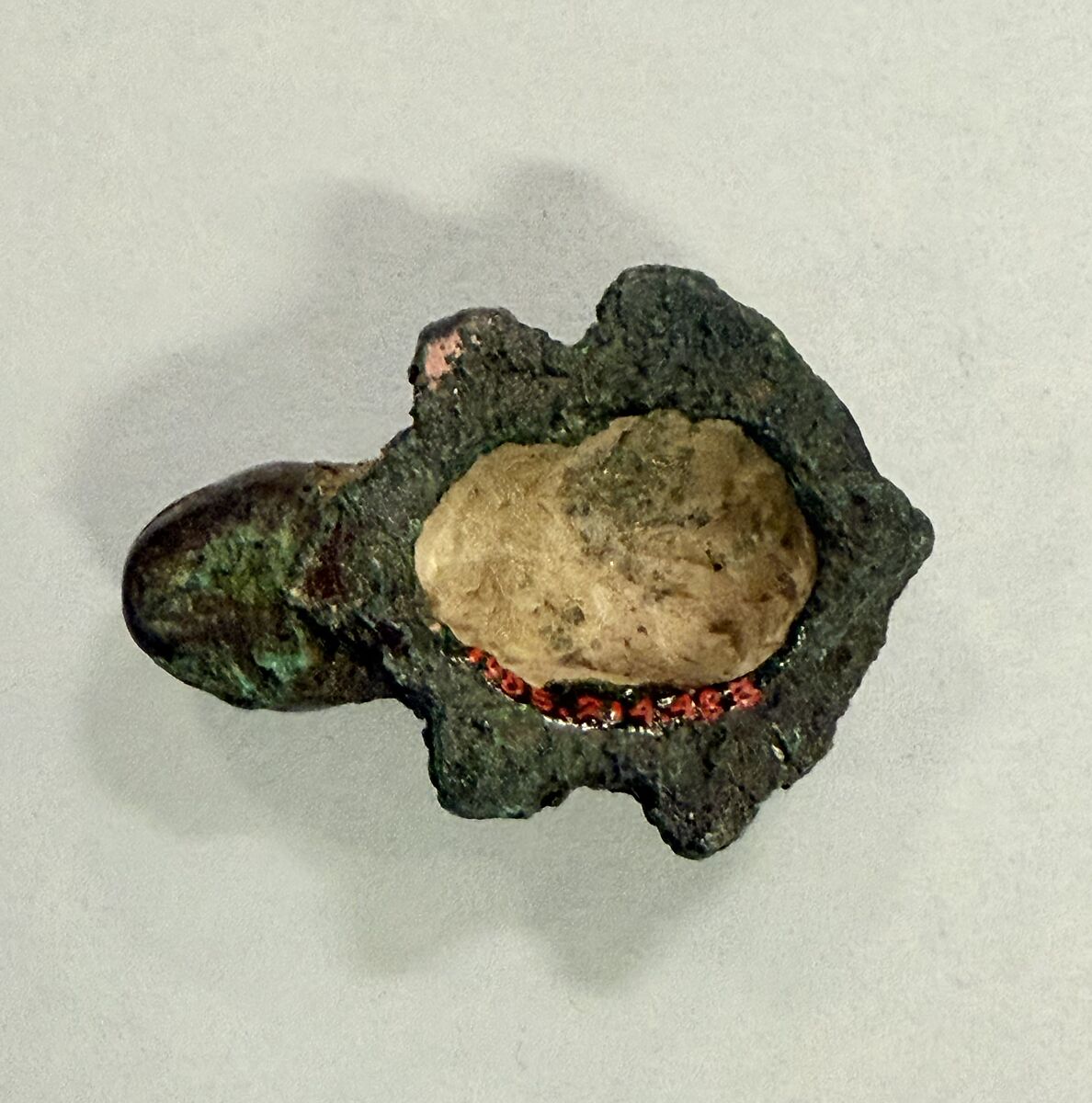 Standing figure, Bronze, China