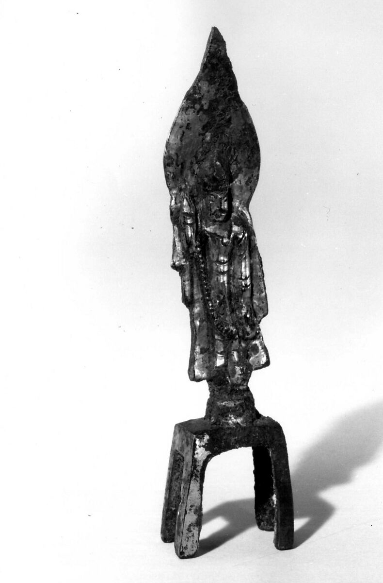 Standing Buddha, Gilt bronze, China