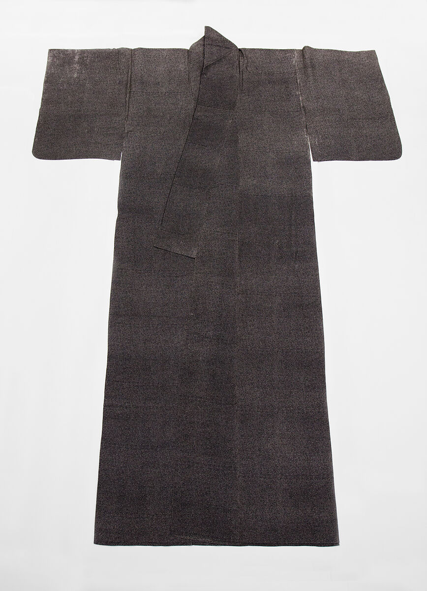 Kosode, Stencil-dyed plain-weave silk, Japan 