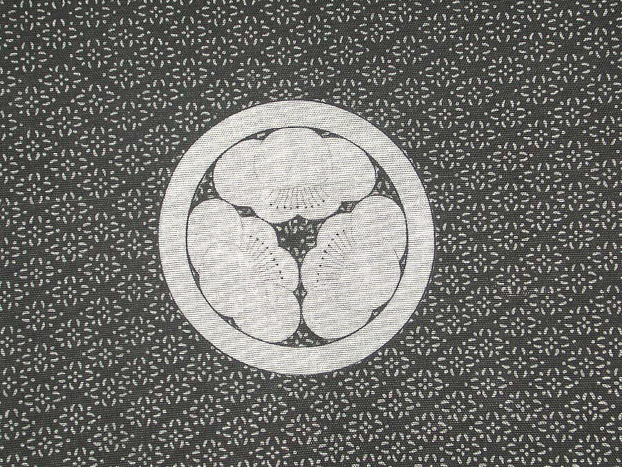 Kosode, Stencil-dyed plain-weave silk, Japan