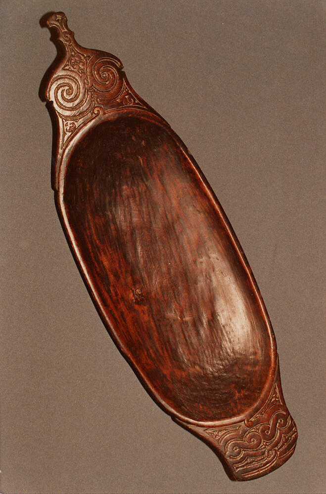 Ceremonial Dish, Wood, Japan 