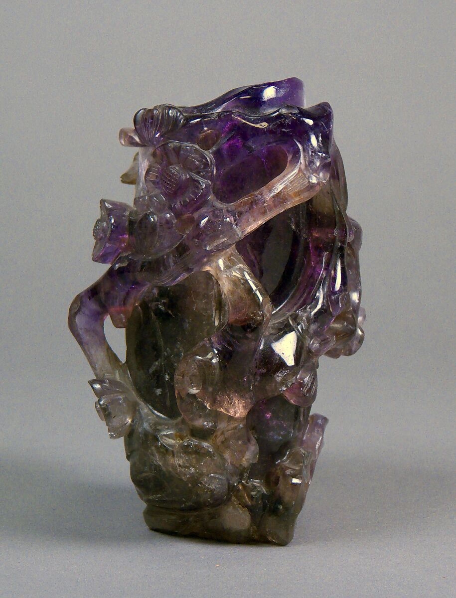 Cup, Amethyst quartz, China