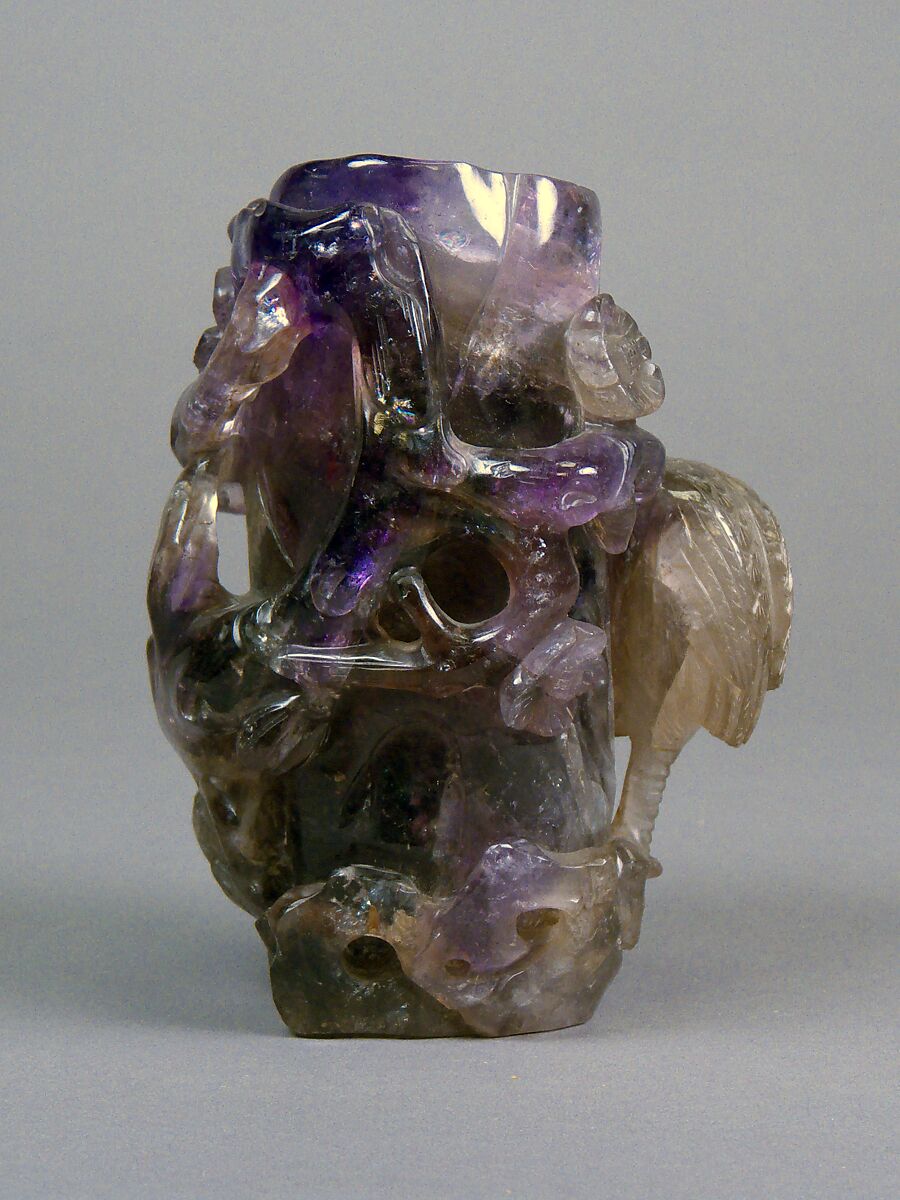 Cup, Amethyst quartz, China