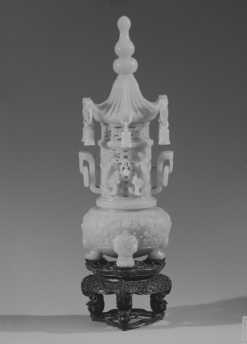 Incense burner, Jade, China 