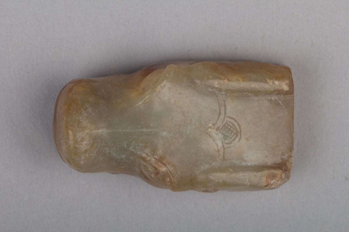 Head of a Fantastic Animal, Jade, China