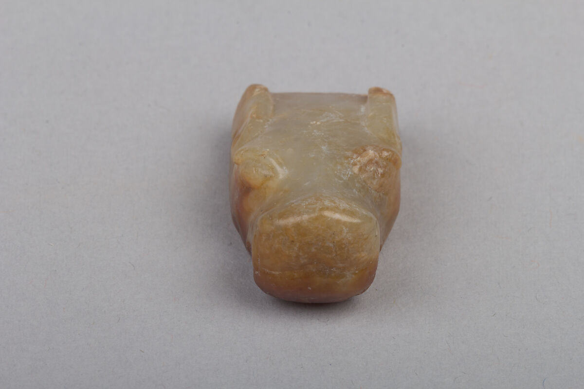 Head of a Fantastic Animal, Jade, China