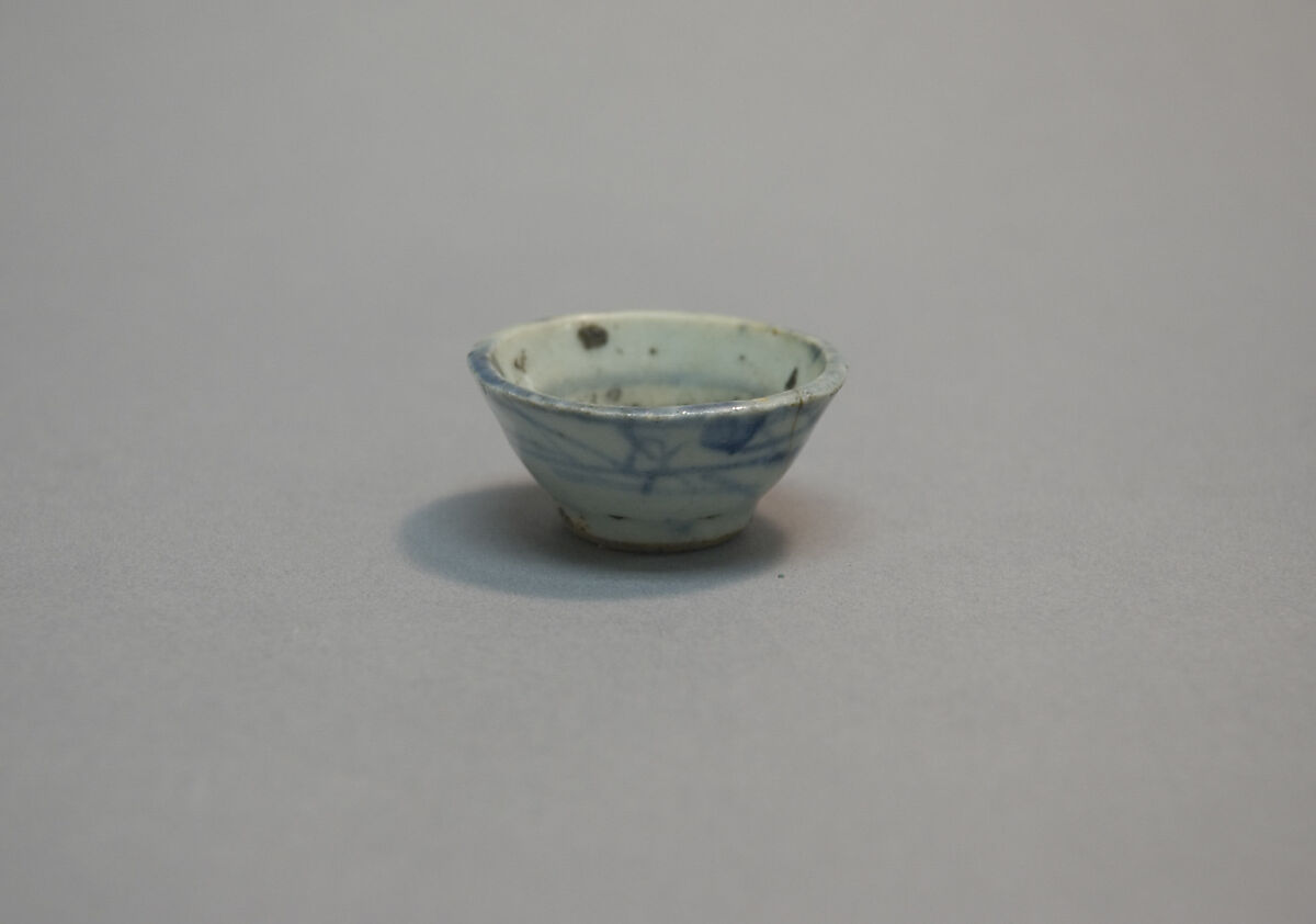 Cup for Use with Diamond-Point, Ceramic, China 