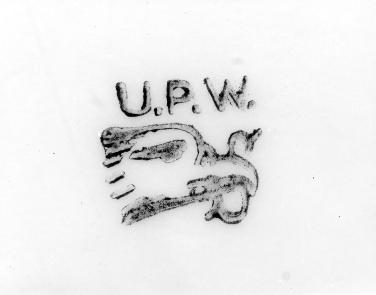 Plate, Union Porcelain Works (American, 1863–1922), Porcelain, American