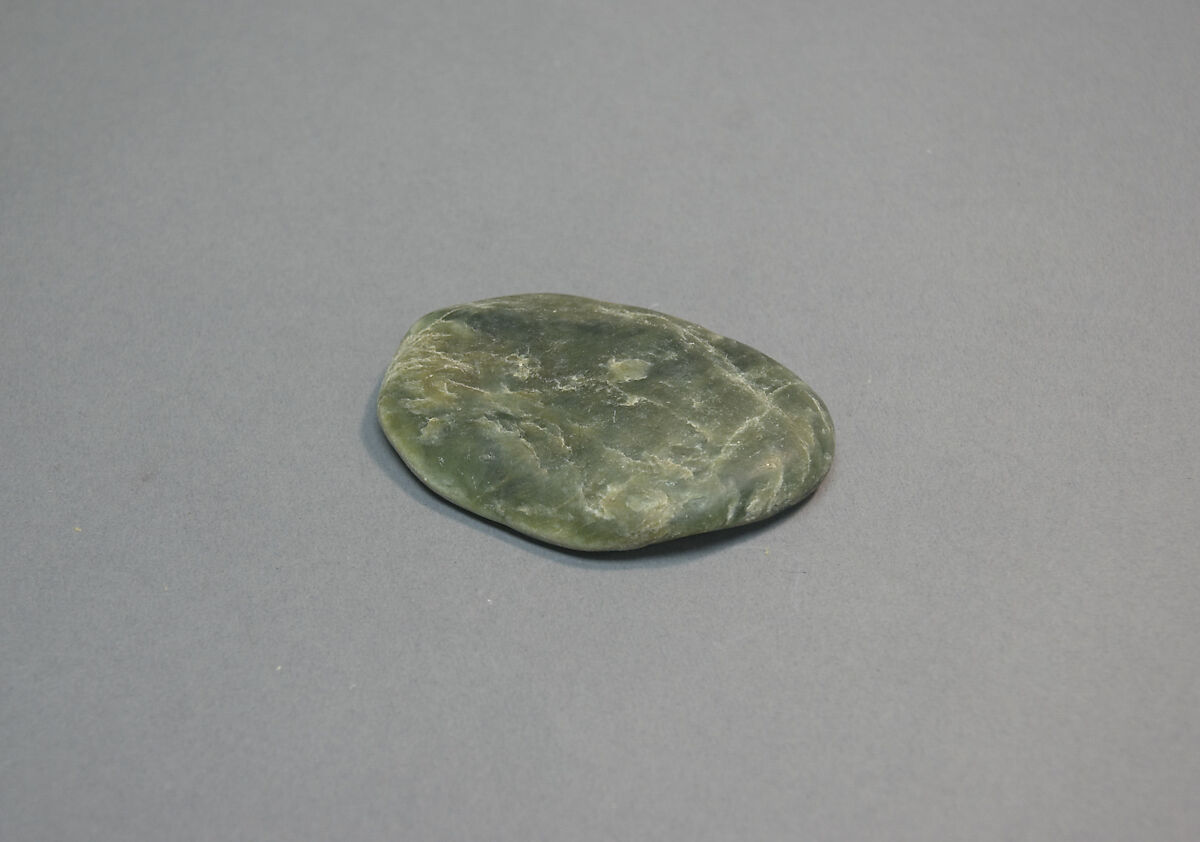 Nephrite Pebble from New Zealand, Jade (nephrite), China 