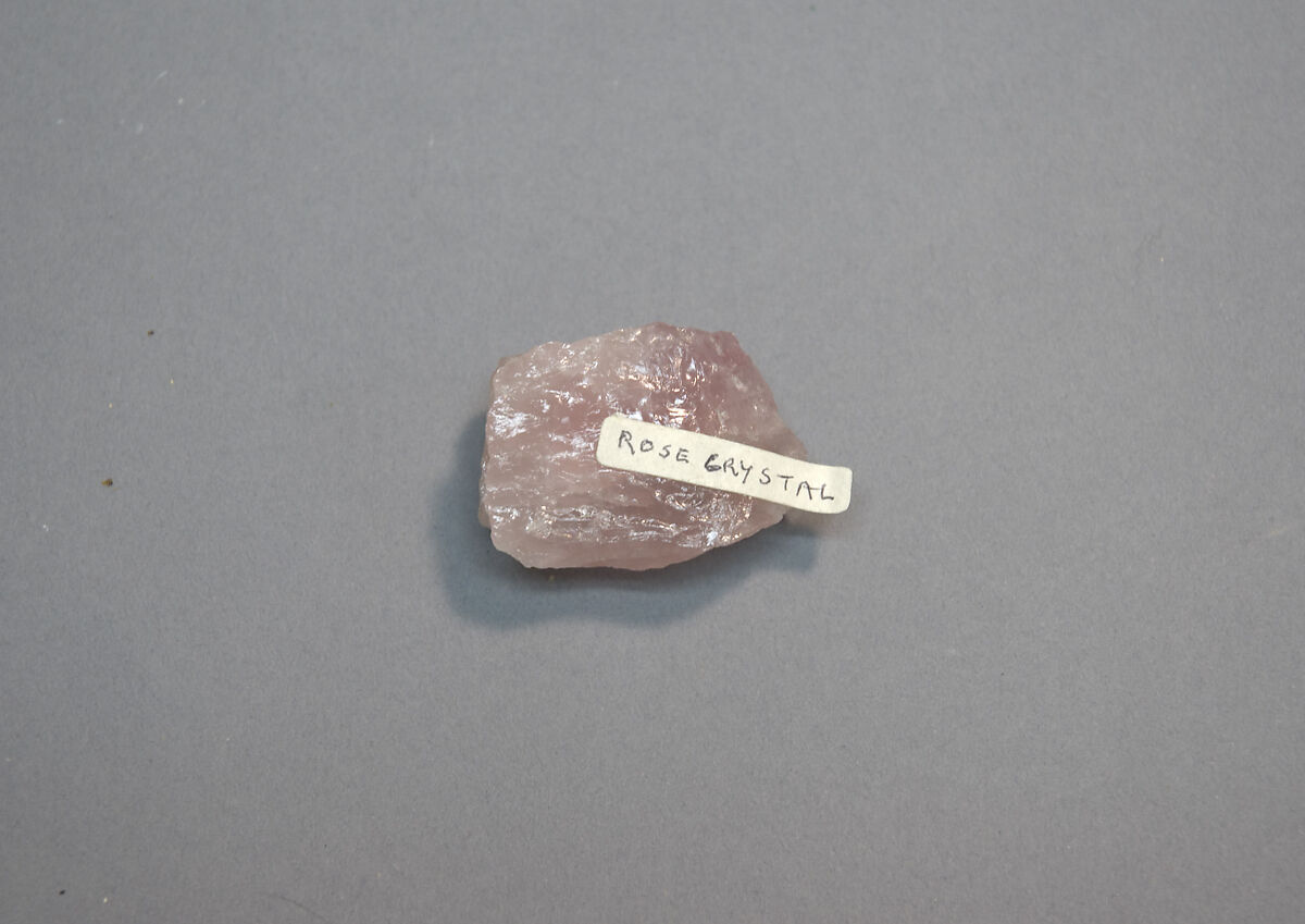 Sample of Rose Crystal, Rose crystal, China 