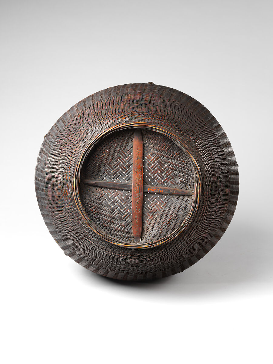 Karamono-Style Flower Basket (Hanakago), Hayakawa Shōkosai I (Japanese, 1815–1897), Timber bamboo and rattan, Japan