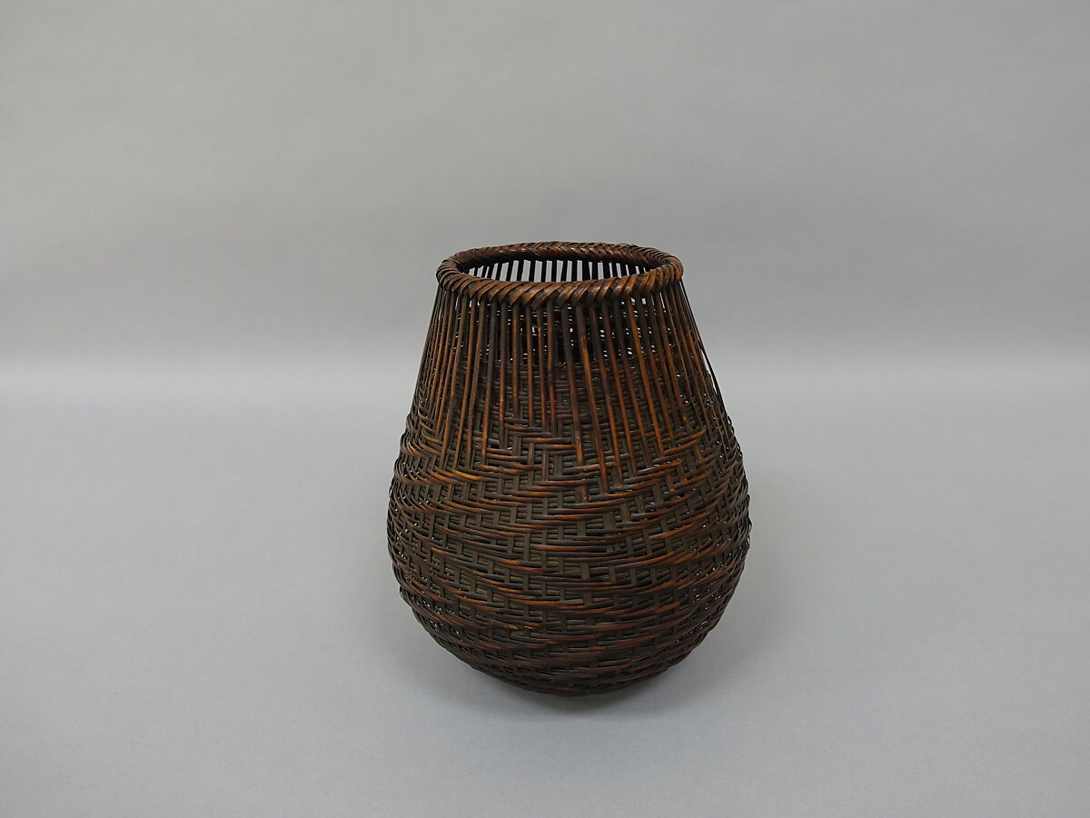 Fishing-Style Basket, Bamboo (madake), Japan 